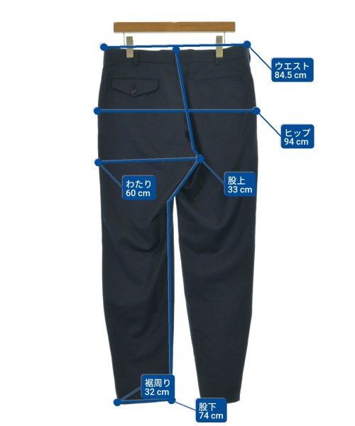 COMME des GARCONS HOMME DEUX กางเกงขายาว