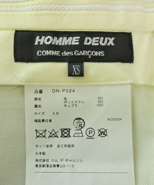 COMME des GARCONS HOMME DEUX กางเกงขายาว