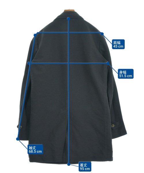 COMME des GARCONS HOMME DEUX เสื้อคลุมคอปก Soutien