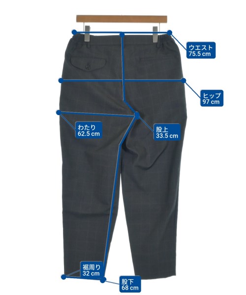 COMME des GARCONS HOMME DEUX กางเกงขายาว