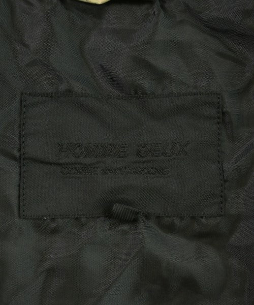 COMME des GARCONS HOMME DEUX เสื้อคลุมคอปก Soutien