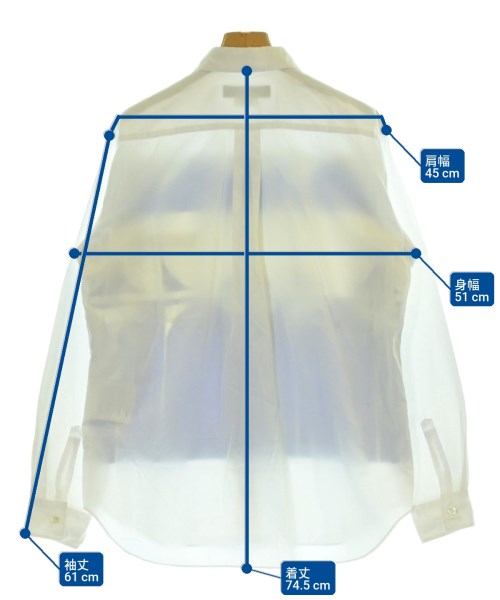 COMME des GARCONS HOMME DEUX เสื้อลำลอง
