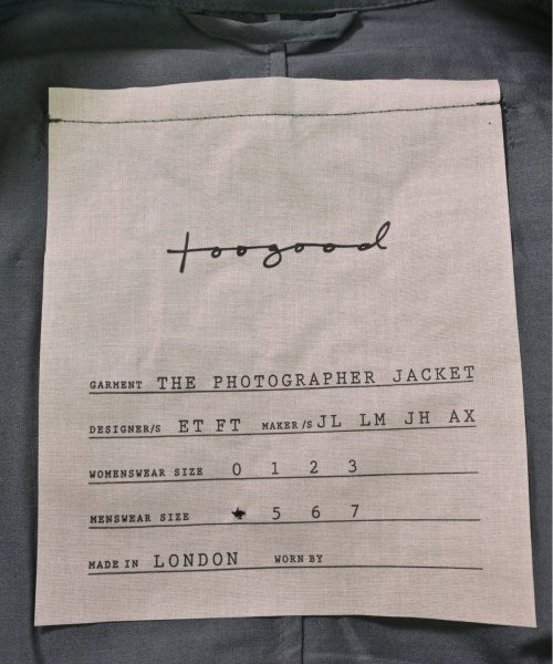 TOOGOOD แจ็คเก็ตลำลอง