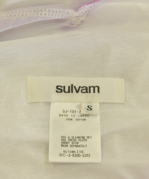 sulvam เสื้อยืด/เสื้อท็อปส์