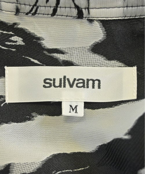 sulvam เดรสที่เป็นเสื้อเชิ้ตตัวยาว