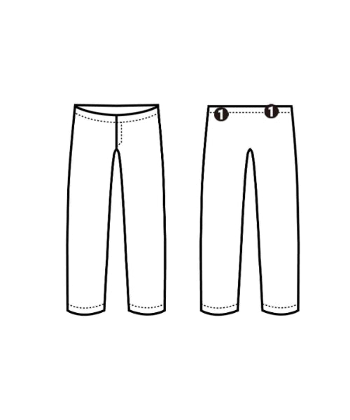 B Yohji Yamamoto กางเกง 5 ส่วน