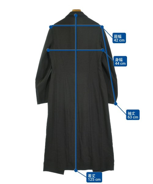 B Yohji Yamamoto เสื้อโค้ทเชสเตอร์ฟิลด์