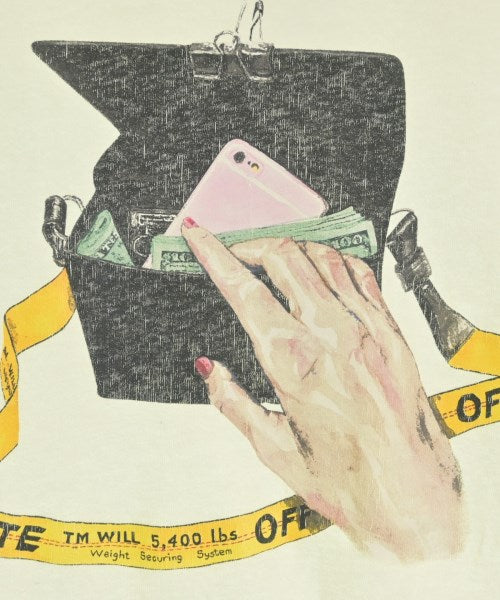OFF-WHITE เสื้อยืด/เสื้อท็อปส์