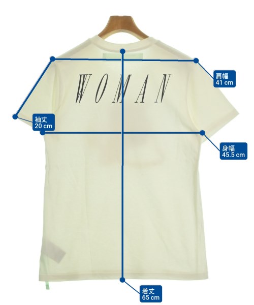 OFF-WHITE เสื้อยืด/เสื้อท็อปส์