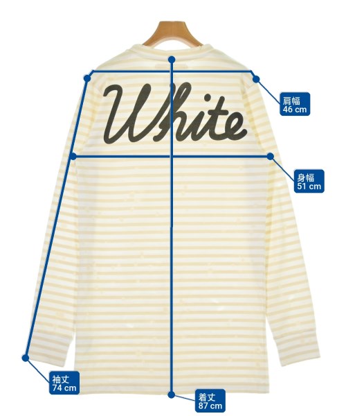 OFF-WHITE เสื้อยืด/เสื้อท็อปส์