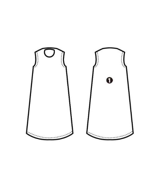 me ISSEY MIYAKE ชุดเดรส