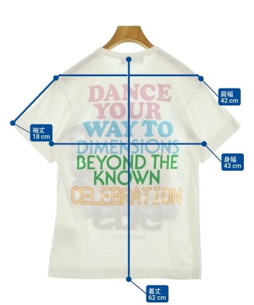 CDG เสื้อยืด/เสื้อท็อปส์