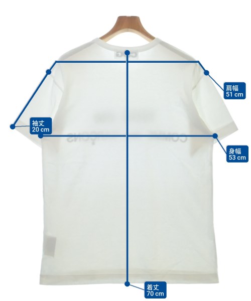 CDG เสื้อยืด/เสื้อท็อปส์