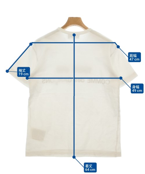 CDG เสื้อยืด/เสื้อท็อปส์