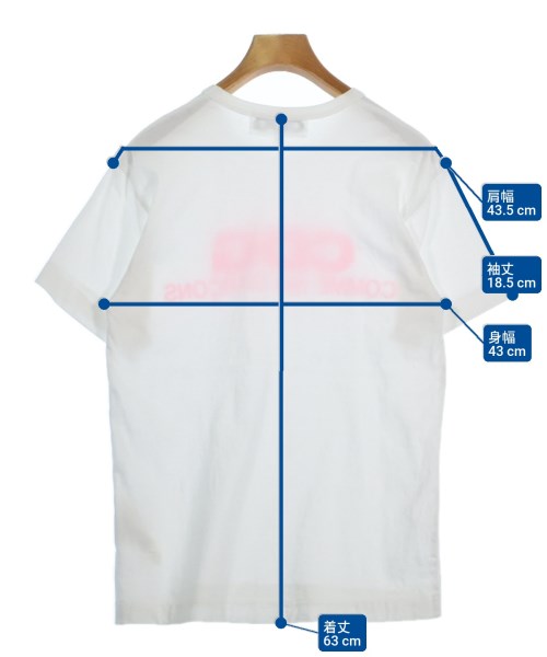 CDG เสื้อยืด/เสื้อท็อปส์