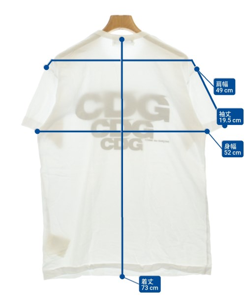 CDG เสื้อยืด/เสื้อท็อปส์