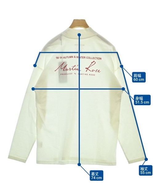 Martine Rose เสื้อยืด/เสื้อท็อปส์