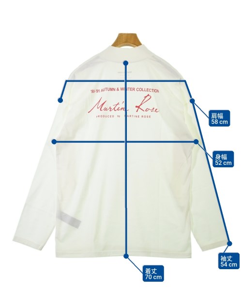 Martine Rose เสื้อยืด/เสื้อท็อปส์