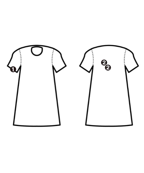 CECILIE BAHNSEN เดรสที่เป็นเสื้อเชิ้ตตัวยาว
