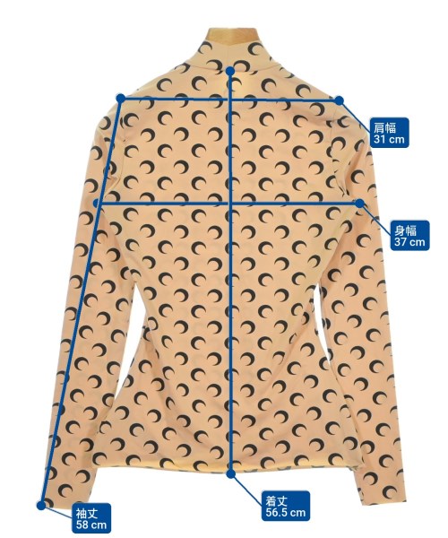 MARINE SERRE เสื้อยืด/เสื้อท็อปส์