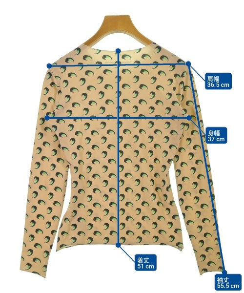 MARINE SERRE เสื้อยืด/เสื้อท็อปส์