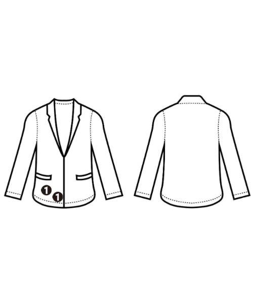 CHRISTOPHE LEMAIRE แจ็คเก็ตลำลอง