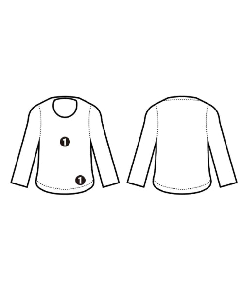 RAF SIMONS เสื้อยืด/เสื้อท็อปส์