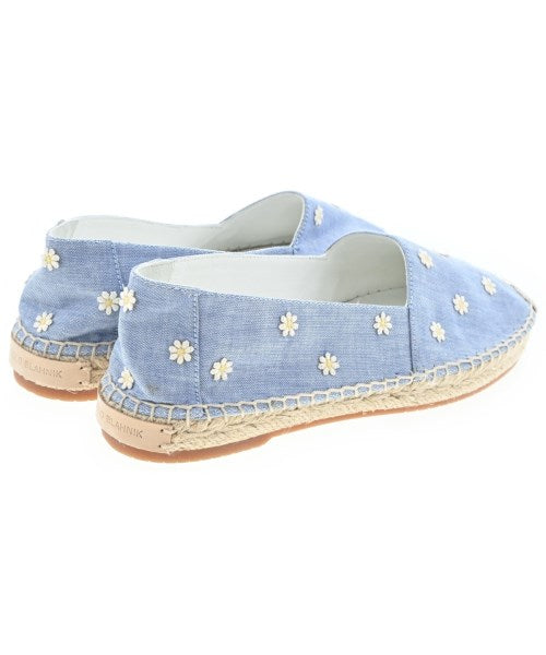 MANOLO BLAHNIK รองเท้าพื้นเชือกสาน