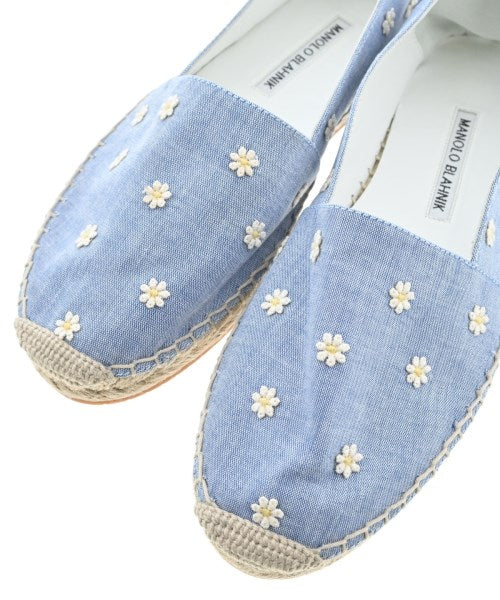 MANOLO BLAHNIK รองเท้าพื้นเชือกสาน