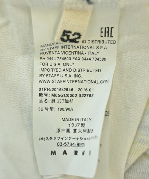 MARNI เสื้อยืด/เสื้อท็อปส์