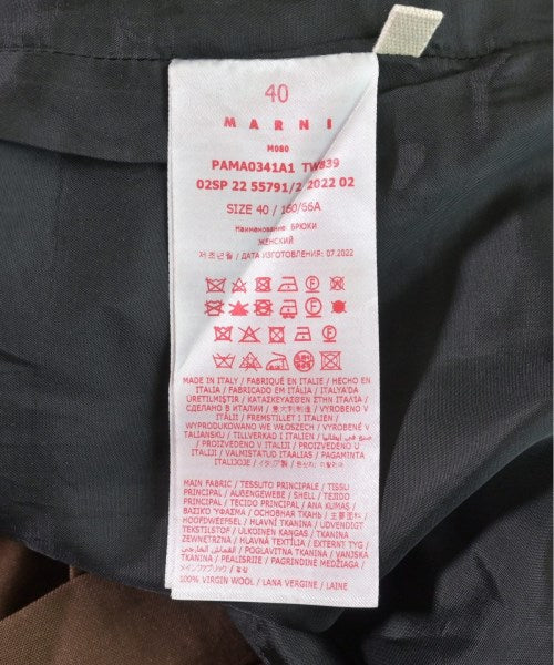 MARNI กางเกงขายาว