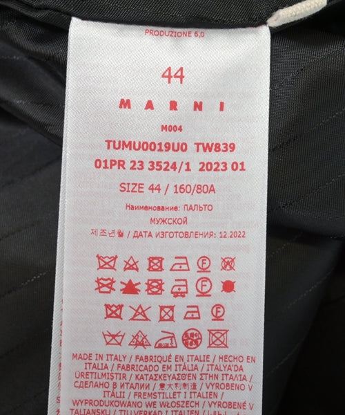 MARNI เสื้อโค้ทเชสเตอร์ฟิลด์