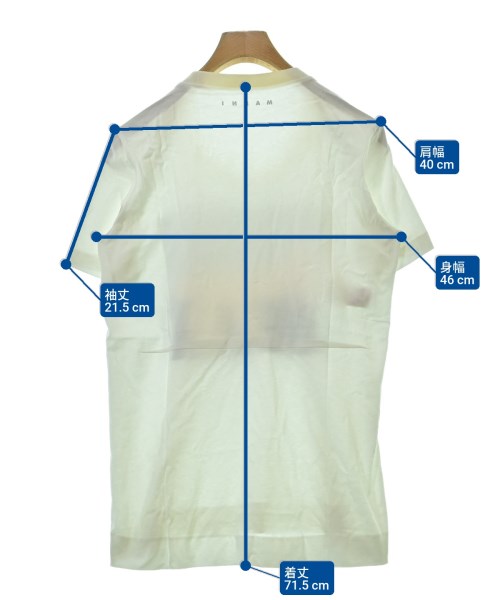 MARNI เสื้อยืด/เสื้อท็อปส์