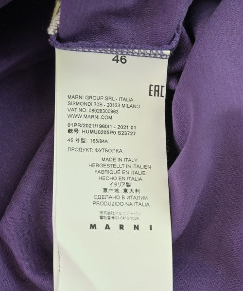MARNI เสื้อยืด/เสื้อท็อปส์