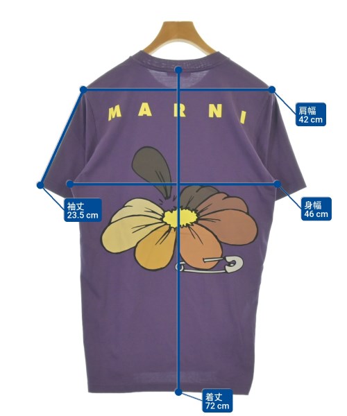 MARNI เสื้อยืด/เสื้อท็อปส์