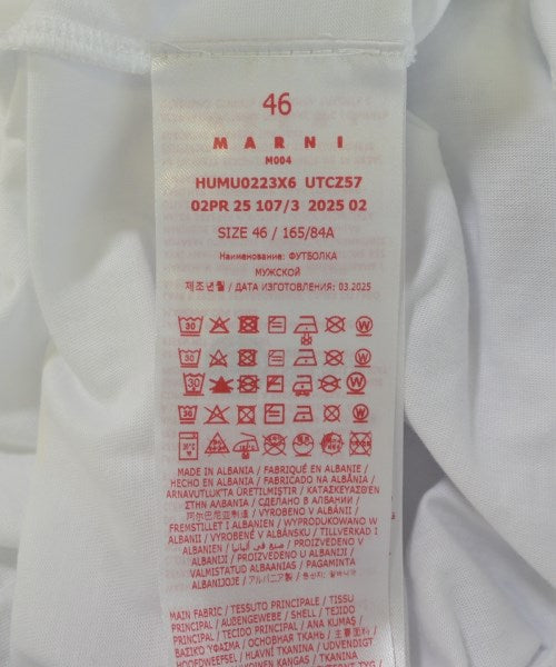 MARNI เสื้อยืด/เสื้อท็อปส์