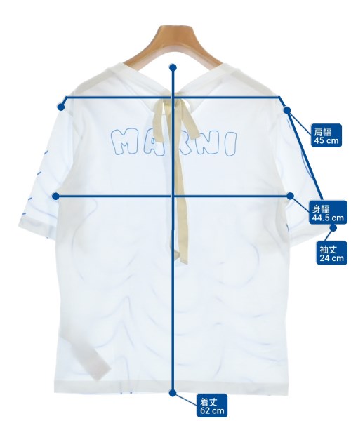 MARNI เสื้อยืด/เสื้อท็อปส์