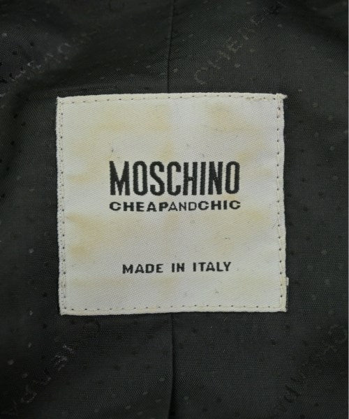 MOSCHINO CHEAP AND CHIC แจ็คเก็ตไม่มีปก