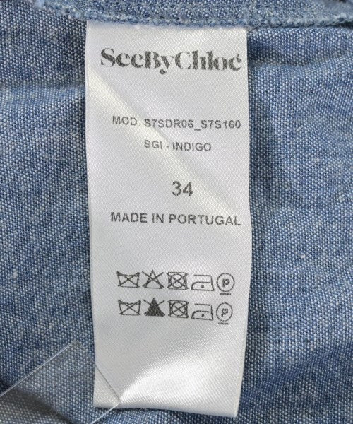 See By Chloe เดรสที่เป็นเสื้อเชิ้ตตัวยาว
