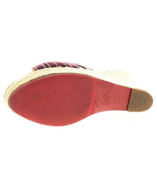 Christian Louboutin รองเท้าพื้นเชือกสาน
