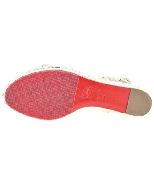 Christian Louboutin รองเท้าพื้นเชือกสาน