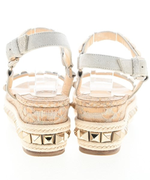 Christian Louboutin รองเท้าพื้นเชือกสาน