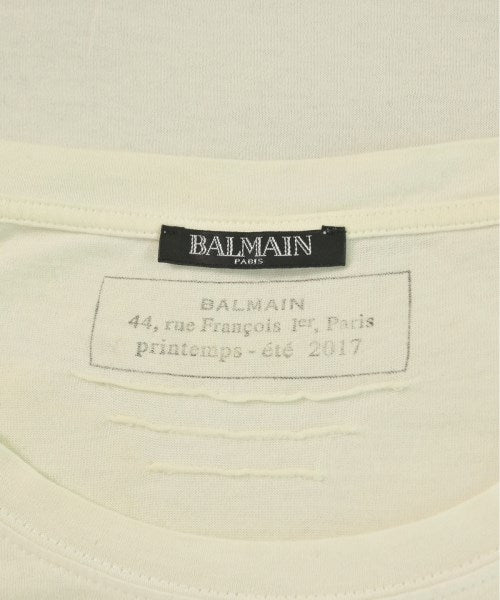 BALMAIN เสื้อยืด/เสื้อท็อปส์