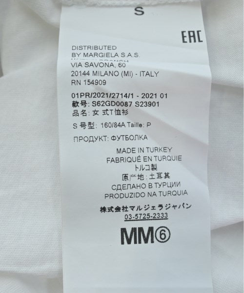 MM6 เสื้อยืด/เสื้อท็อปส์
