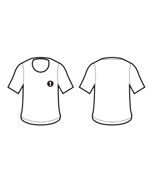 MM6 เสื้อยืด/เสื้อท็อปส์