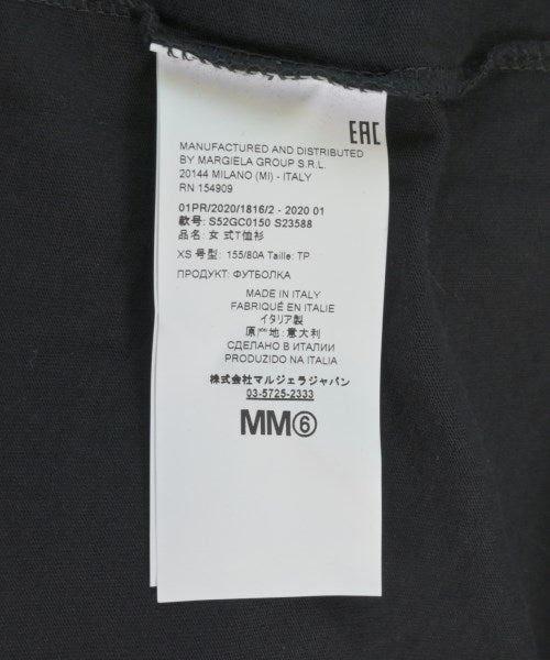 MM6 เสื้อยืด/เสื้อท็อปส์