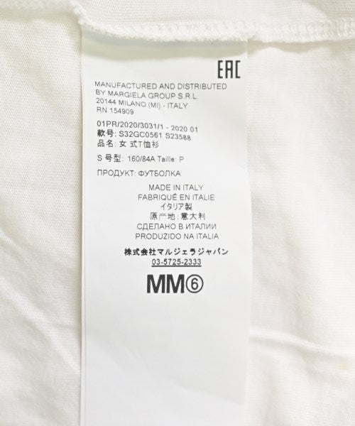 MM6 เสื้อยืด/เสื้อท็อปส์