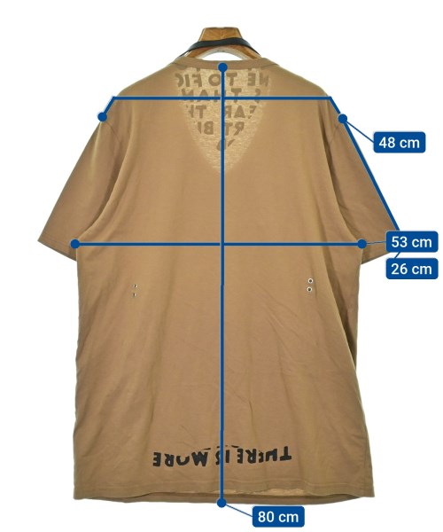 MM6 เสื้อยืด/เสื้อท็อปส์