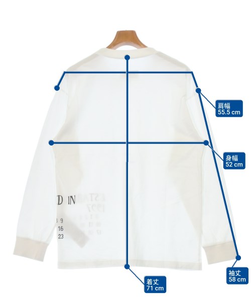 MM6 เสื้อยืด/เสื้อท็อปส์