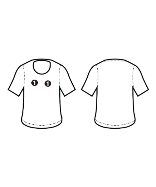 MM6 เสื้อยืด/เสื้อท็อปส์